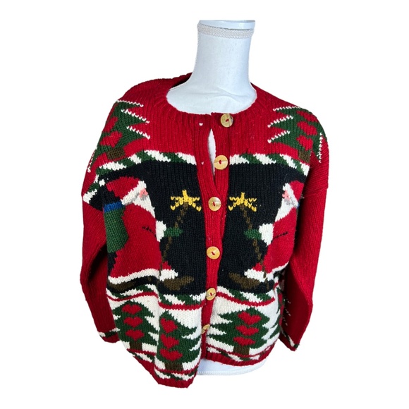 Mark Shale Wool Christmas‎ Sweater - Picture 1 of 9